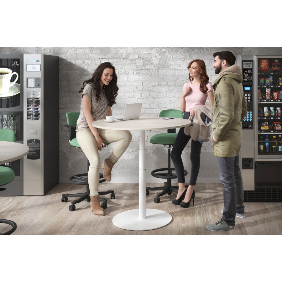 Erghos Core Planet mesa de juntas elevable premium estructura blanca