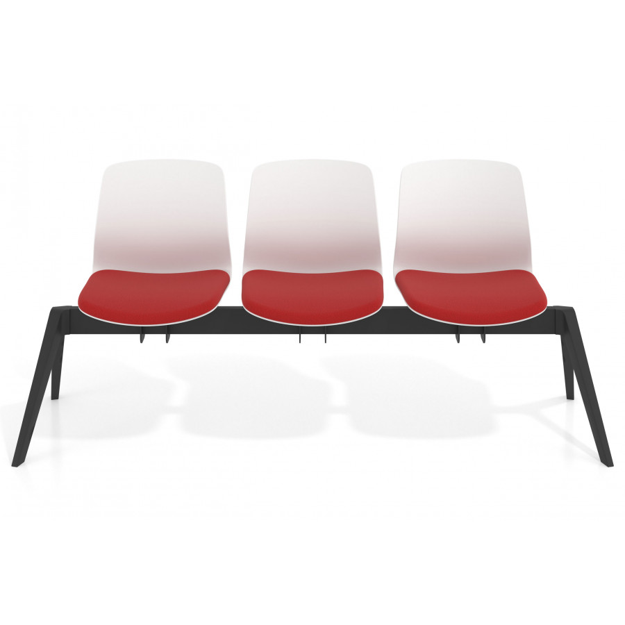 Bancada Sala de Espera Nexus 3 asientos, pata nylon