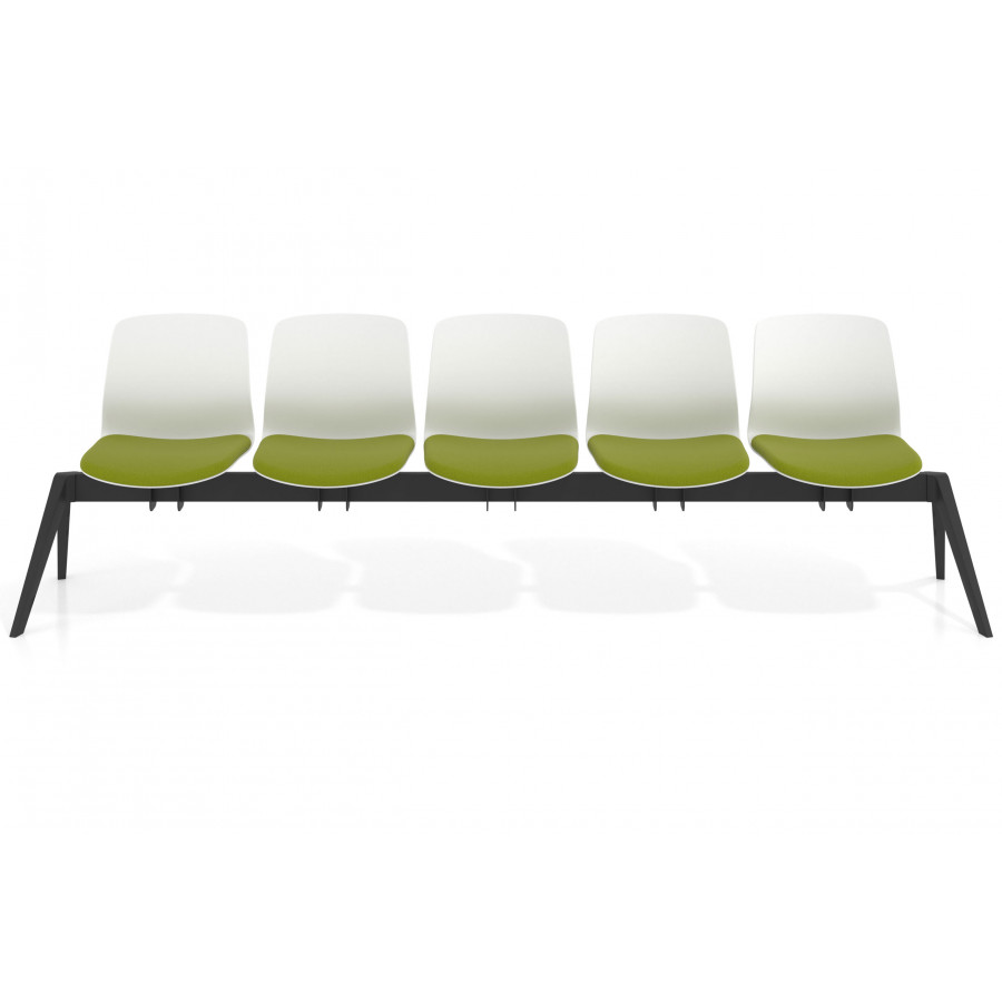 Bancada Sala de Espera Nexus 5 asientos, pata nylon