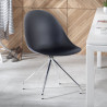 silla confidente negro flow base piramide plastico 2