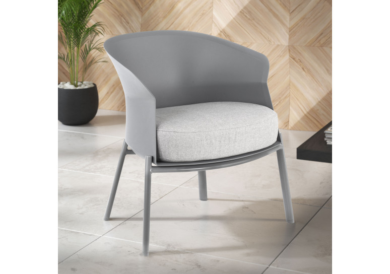 sillon para sala de espera gris winnie patas de madera tela 2