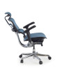 silla ergonomica azul ergohuman elite estructura negra red malla 7