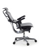 silla ergonomica gris ergohuman elite estructura negra red malla 7