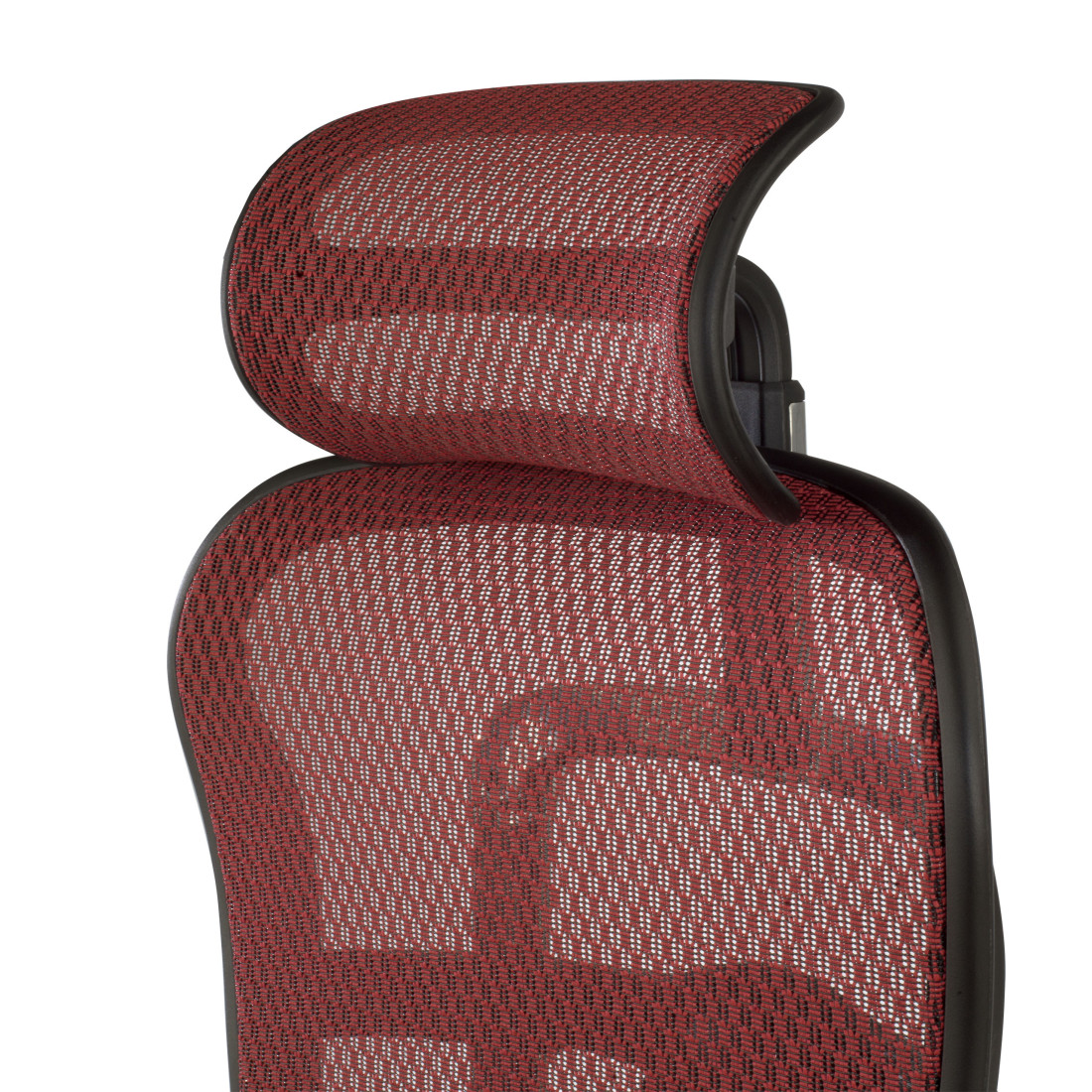 silla ergonomica rojo ergohuman elite estructura negra red malla 11