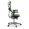 silla ergonomica verde ergohuman elite estructura negra red malla 6