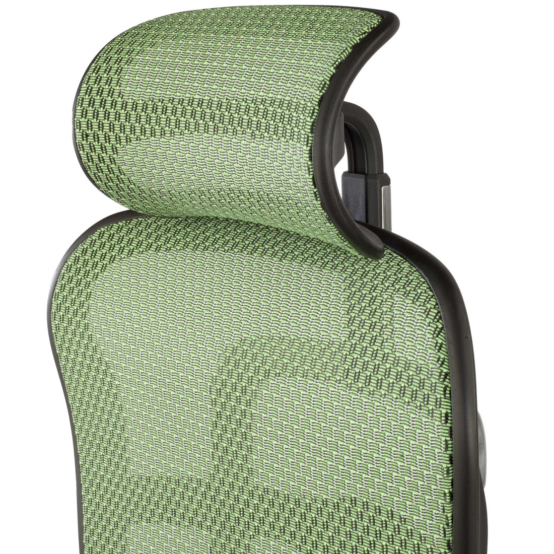 silla ergonomica verde ergohuman elite estructura negra red malla 12