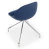 silla confidente rojo flow base piramide plastico 7