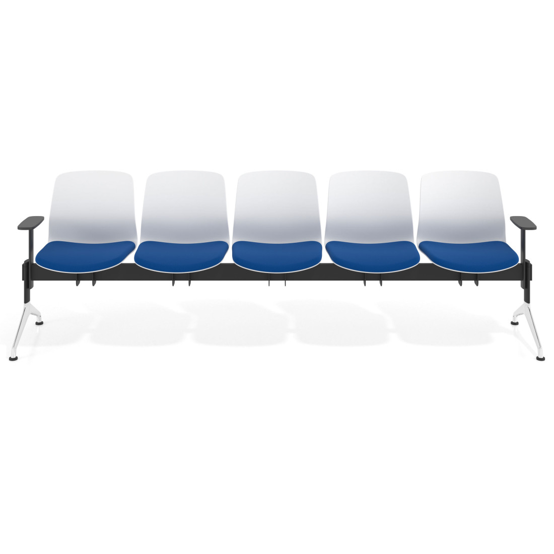 bancada sala de espera azul bancada nexus 5 asientos 3
