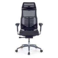 Silla Ergonómica Pofit2, modelo premium - negro Second image