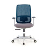 silla ergonomica azul sugar estructura blanca malla 3