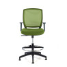 taburete de oficina verde nicole taburete malla 3