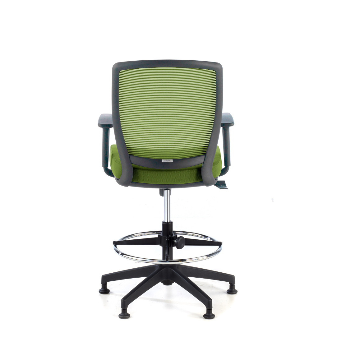 taburete de oficina verde nicole taburete malla 6