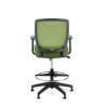 taburete de oficina verde nicole taburete malla 6