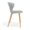 silla nordica gris wendy patas de madera plastico 3
