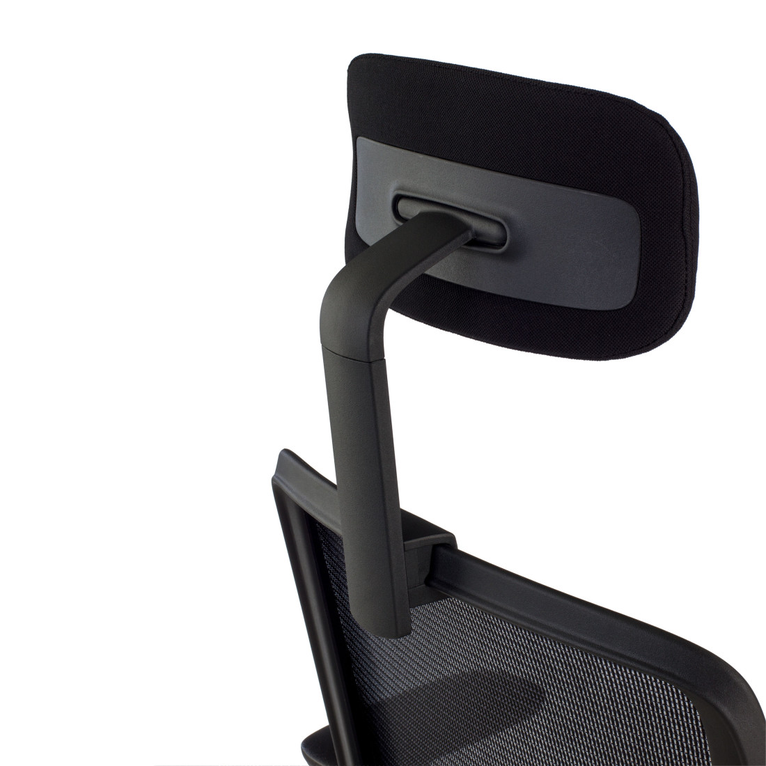 silla ergonomica negro sugar estructura negra reposacabezas malla 10