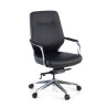 silla de reuniones negro duo respaldo bajo ecopiel piel sintetica 1
