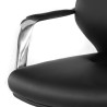 silla de reuniones negro duo respaldo bajo ecopiel piel sintetica 8