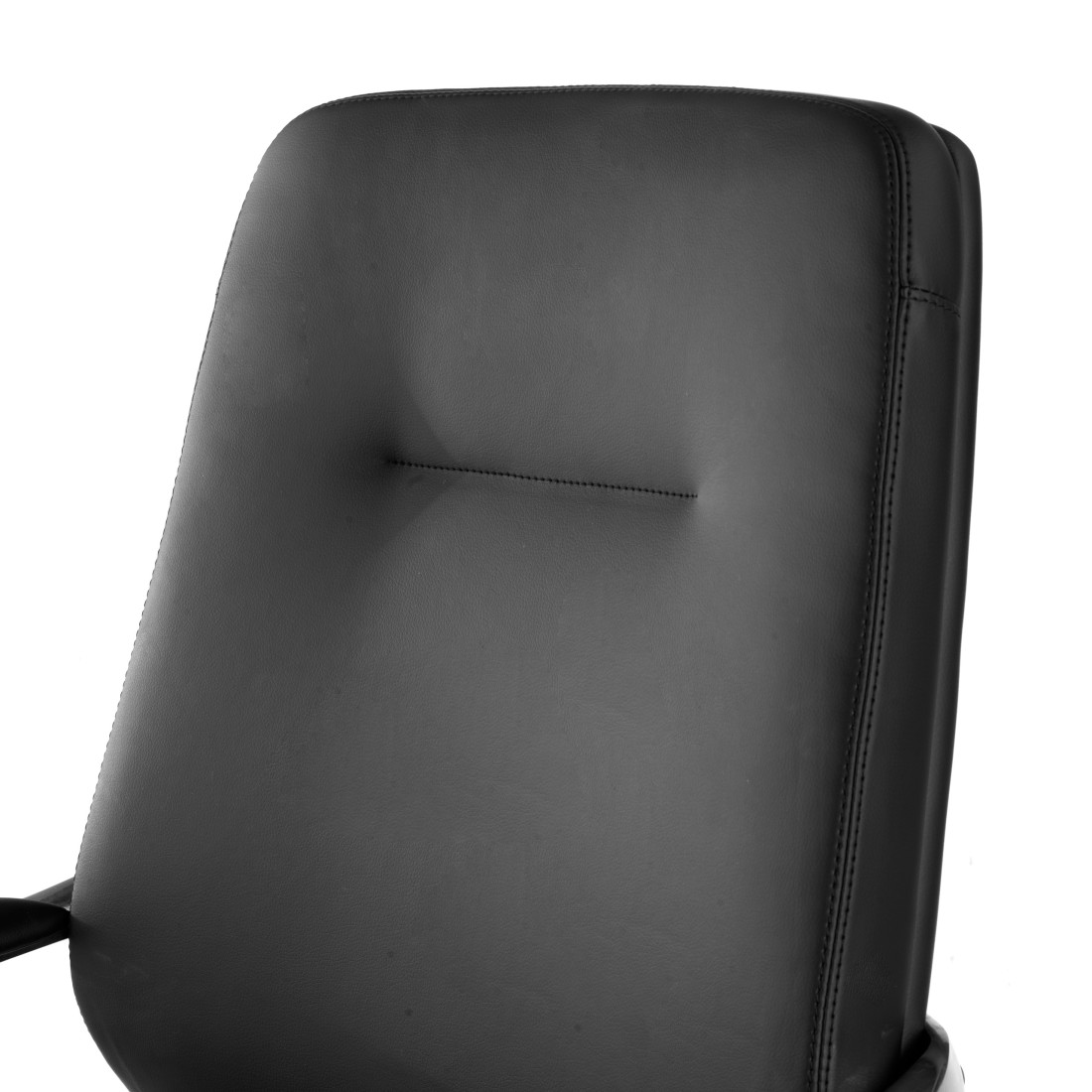 silla de reuniones negro duo respaldo bajo ecopiel piel sintetica 9