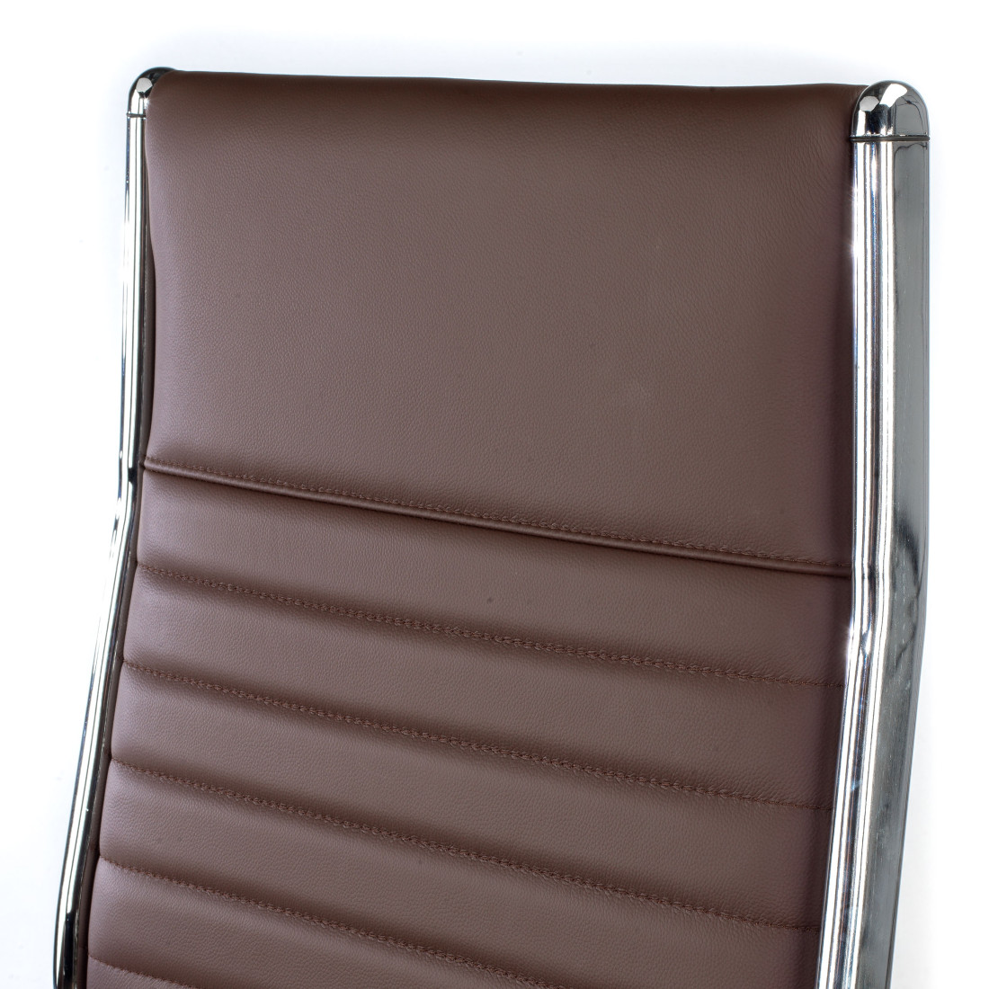sillon de oficina marron virginia piel natural piel natural 10