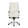sillon de oficina blanco virginia piel natural piel natural 3