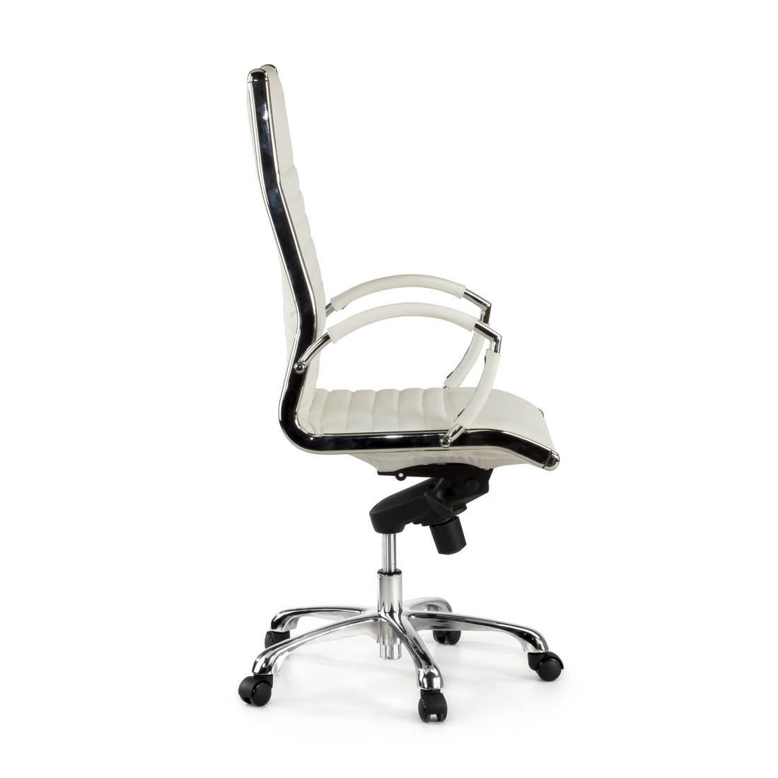 sillon de oficina blanco virginia piel natural piel natural 4