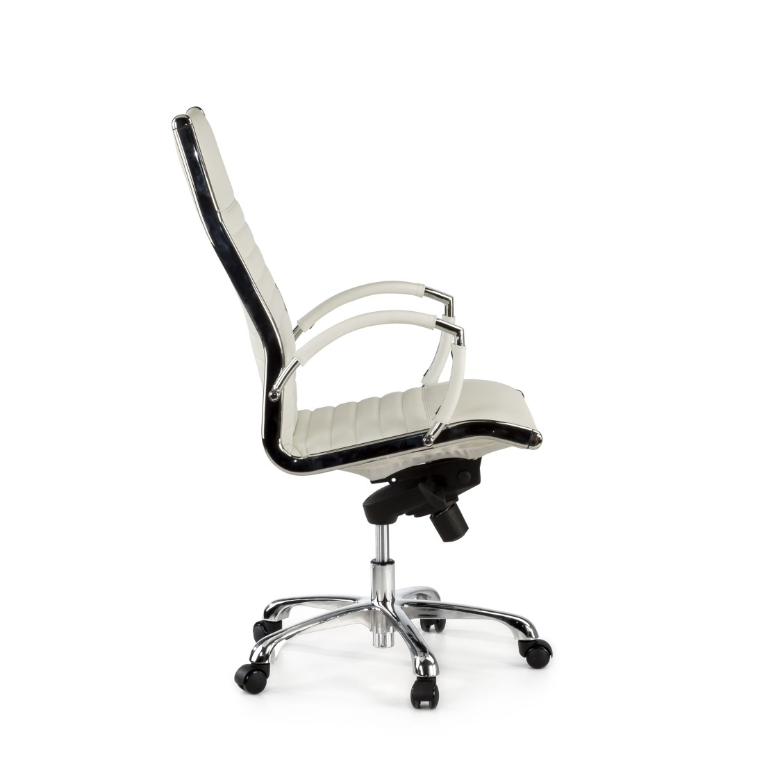 sillon de oficina blanco virginia piel natural piel natural 5