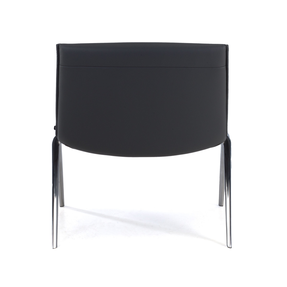 sillon para sala de espera gris cardiff piel sintetica 6