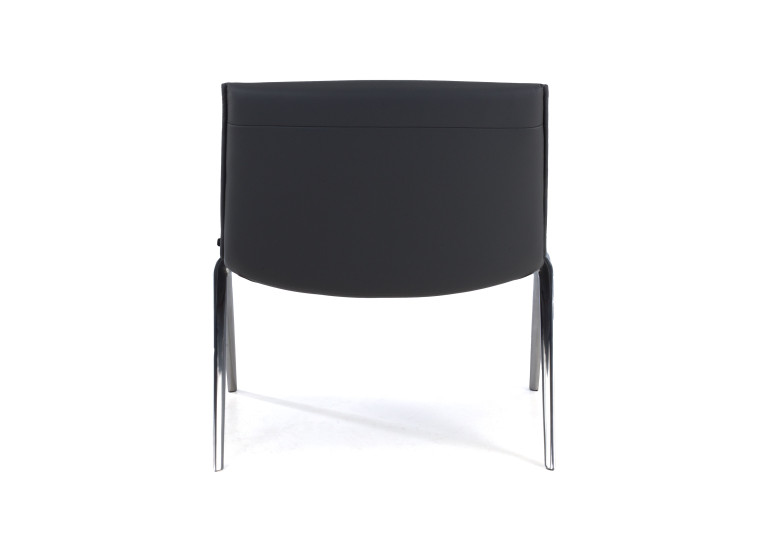 sillon para sala de espera gris cardiff piel sintetica 6