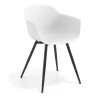 silla confidente blanco elisa 4 patas plastico 1