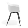 silla confidente blanco elisa 4 patas plastico 3