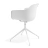 silla de reuniones blanco elisa base piramide plastico 5