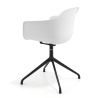 silla de reuniones blanco elisa base piramide plastico 5