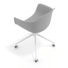 silla de reuniones gris elisa con ruedas plastico 7