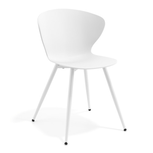 Silla Confidente Wendy, 4 Patas - Blanco