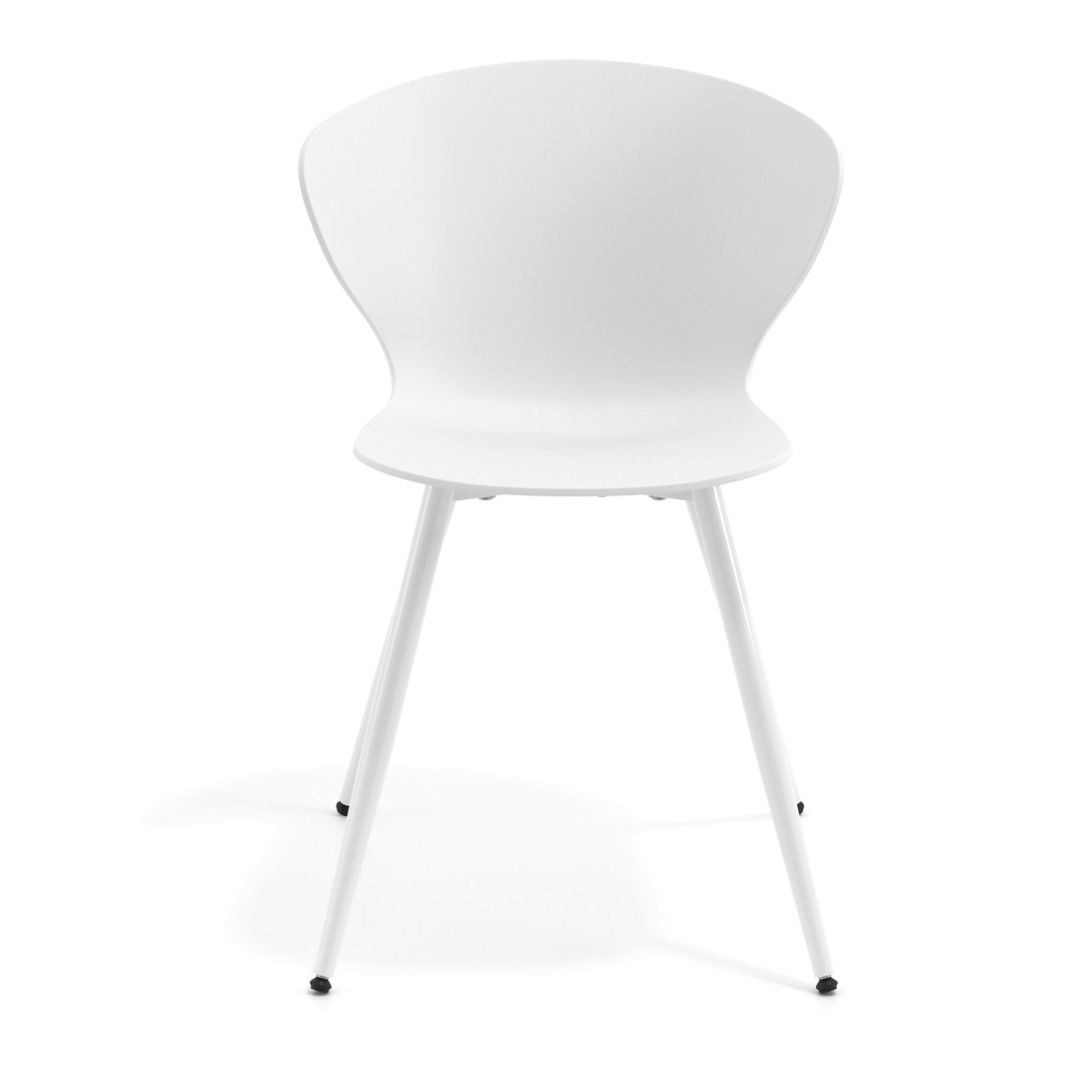 silla confidente blanco wendy 4 patas plastico 6