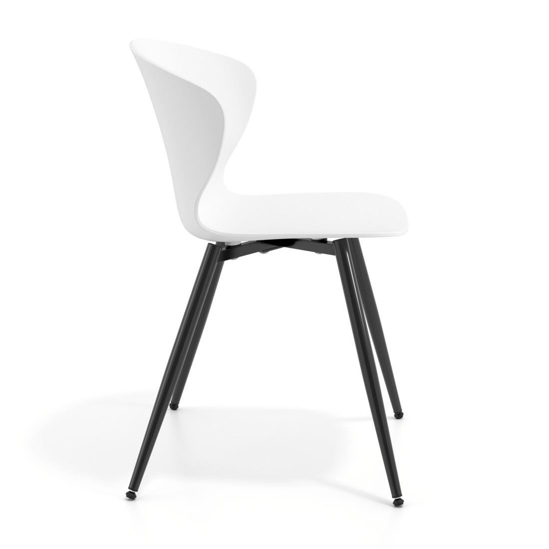 silla confidente blanco wendy 4 patas plastico 3