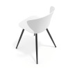 silla confidente blanco wendy 4 patas plastico 7