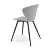 silla confidente gris wendy 4 patas plastico 5
