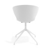 silla de reuniones blanco wendy base piramide plastico 4