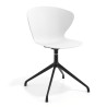 silla de reuniones blanco wendy base piramide plastico 1