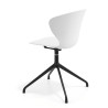 silla de reuniones blanco wendy base piramide plastico 5