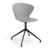 silla de reuniones gris wendy base piramide plastico 1