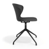 silla de reuniones negro wendy base piramide plastico 3