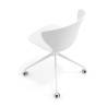 silla de reuniones blanco wendy con ruedas plastico 7