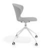 silla de reuniones gris wendy con ruedas plastico 3