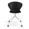 silla de reuniones negro wendy con ruedas plastico 6