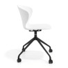 silla de reuniones blanco wendy con ruedas plastico 3