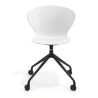 silla de reuniones blanco wendy con ruedas plastico 6