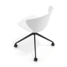 silla de reuniones blanco wendy con ruedas plastico 7
