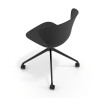 silla de reuniones negro wendy con ruedas plastico 7